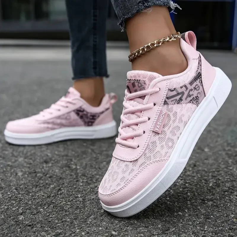 YRZL Damen-Sneaker, weiße Freizeitschuhe, atmungsaktive Wanderschuhe für Damen, rutschfeste Skateboard-Flats, bequeme Sportschuhe