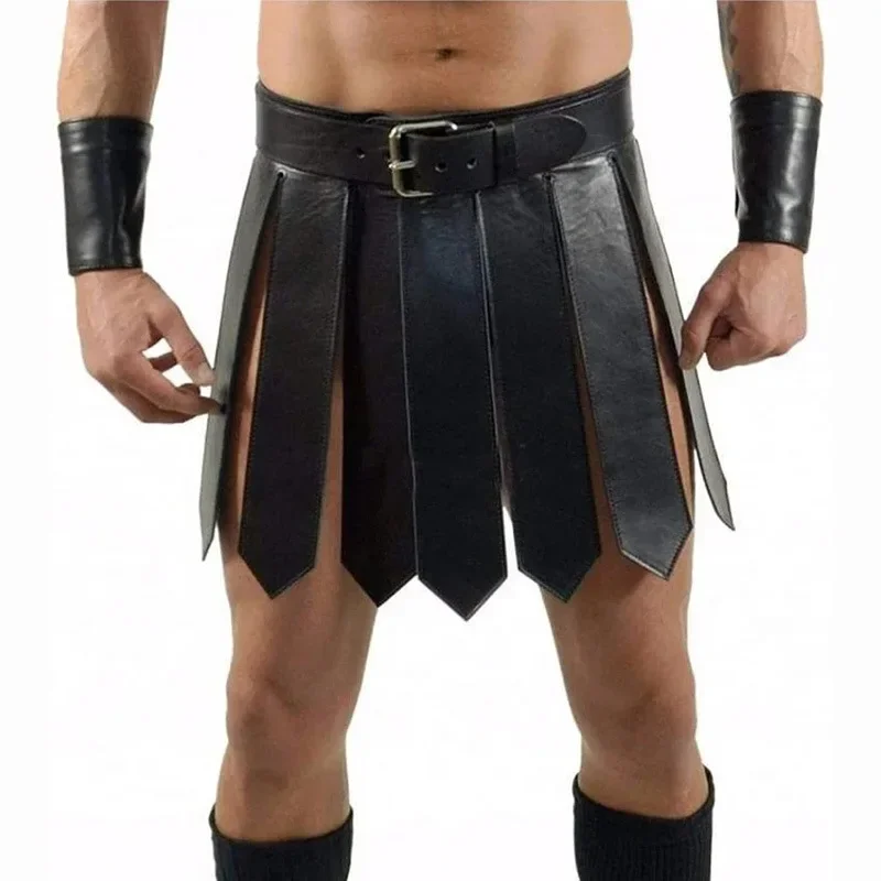 Halloween Mittelalter Renaissance Römisches Kleid Erwachsene Männer Krieger Gladiator Cosplay Kostüme Ritter Karneval Party Saias Image
