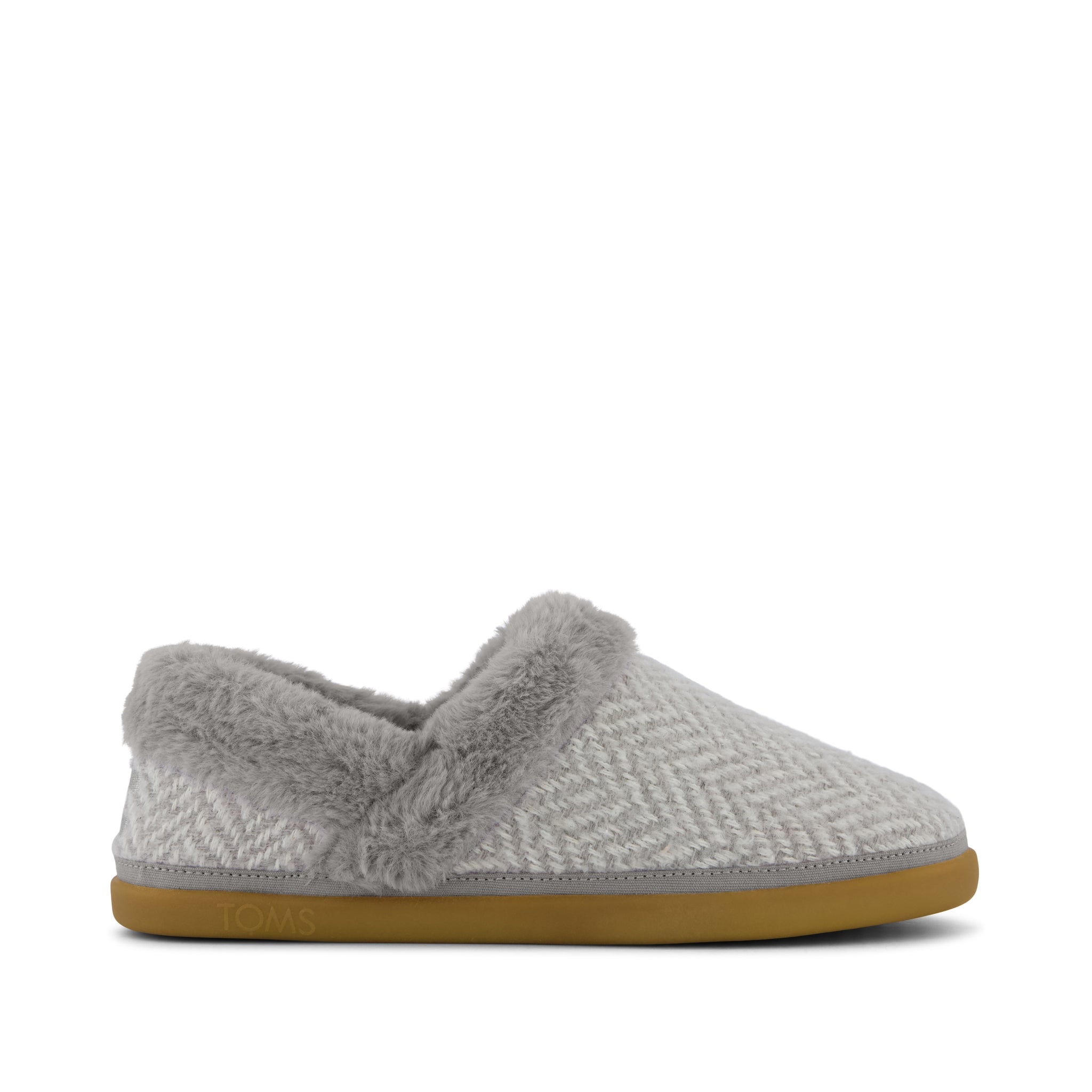 Women's Oslo Convertible Slipper Drizzle Herringbone | Grey | Size 9.5 | TOMS Official Site - Shoes, Accessories, & Apparel