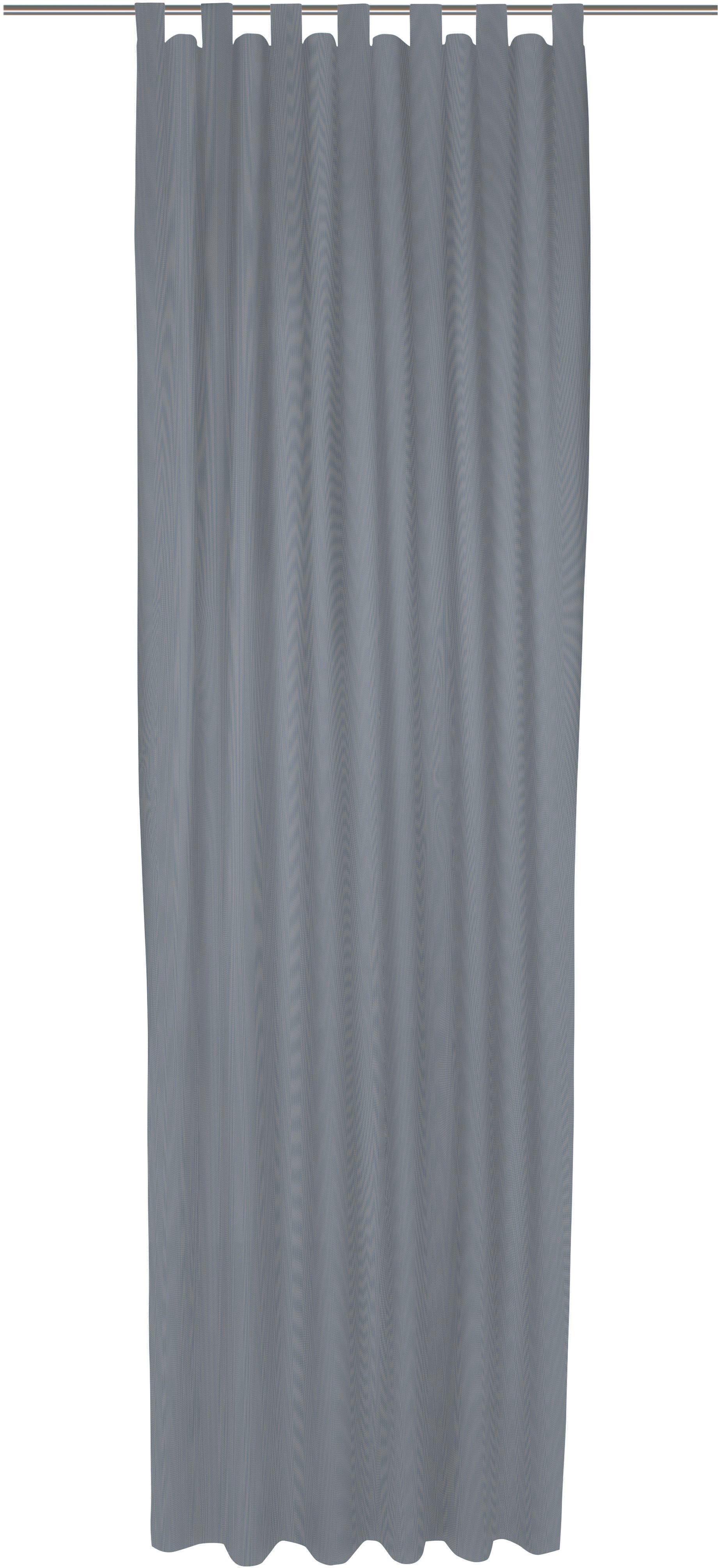 Vorhang ADAM "Uni Collection light", blau (königsblau), B:142cm H:355cm, Baumwolle (Bio-Baumwolle), Gardinen, aus 100% Bio-Baumwolle Image