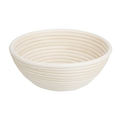 Fermentationskorb Rund Rattan 220 x 80 mm -. Vogue Image