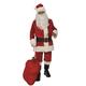 Rubie's Official Deluxe Velour Santa Suit - Standard Size, Multi-Coloured