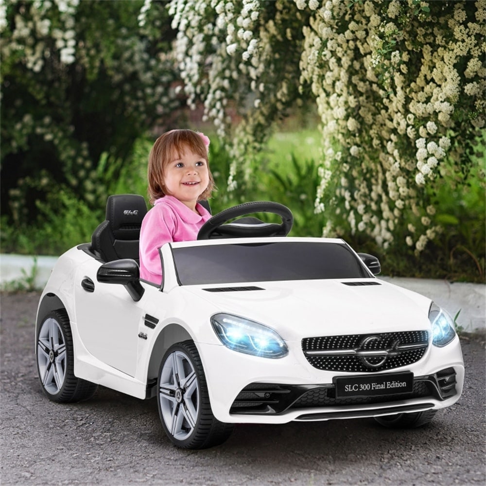 Kids Electric Ride-On Vehicle 1 Seater with Parental Remote and Adjustable Speed USB AUX TF Slot - 42.25