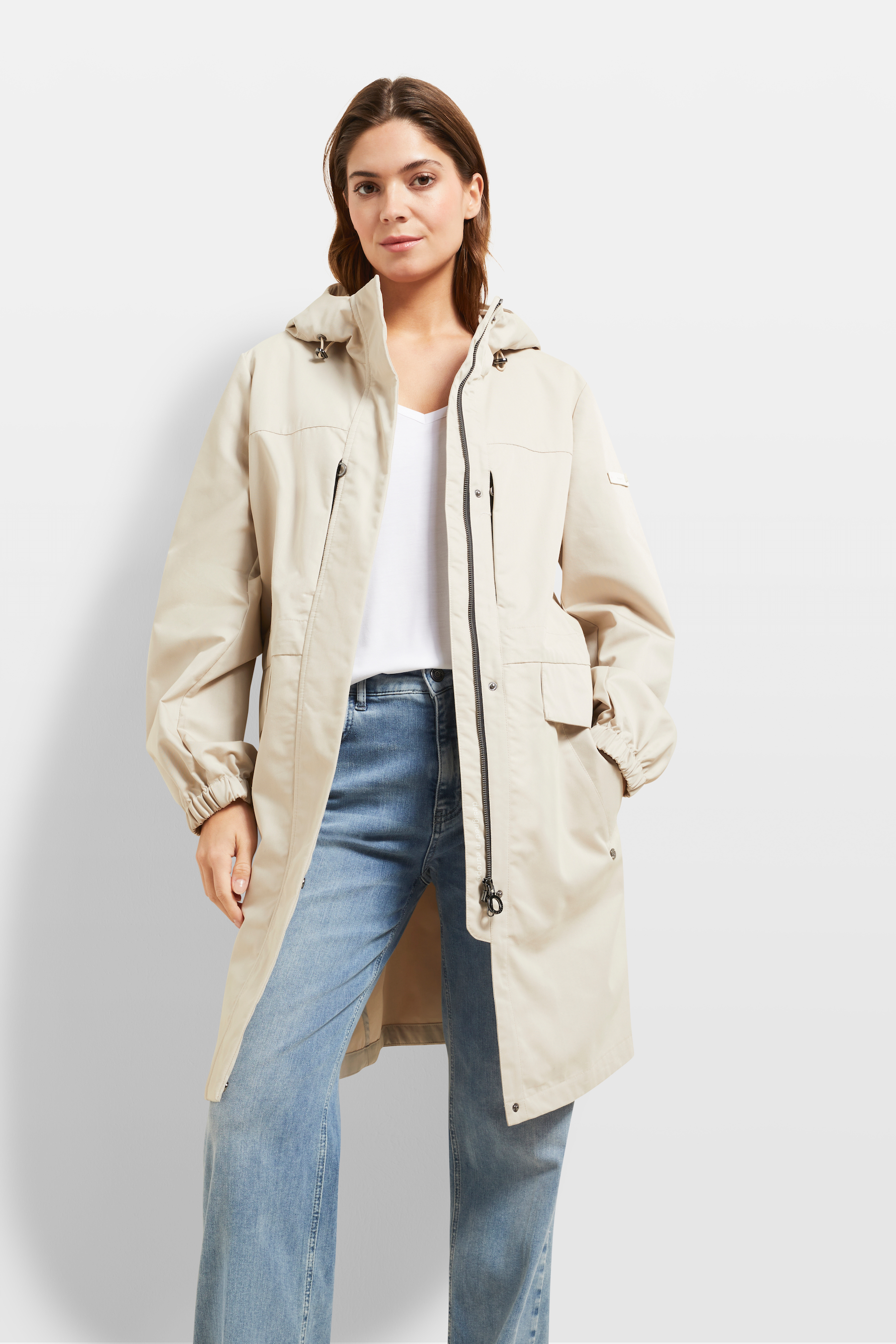 Bugatti Damen Parka mit Kapuze EU 34 / UK 6