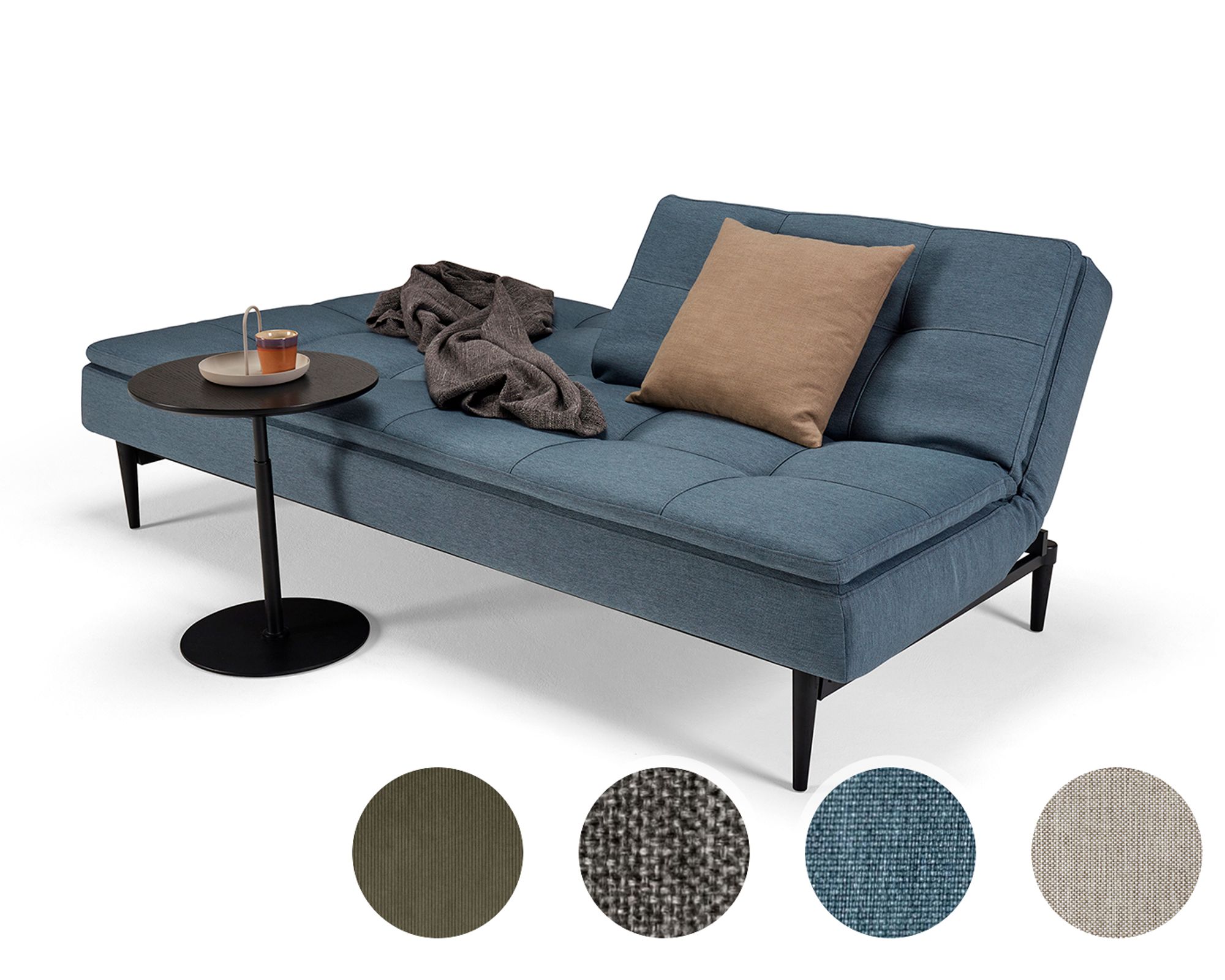 Innovation »Dublexo« Klappsofa Frej Raucheiche / 527 Mixed-Dance Natur / mit Armlehnen Image
