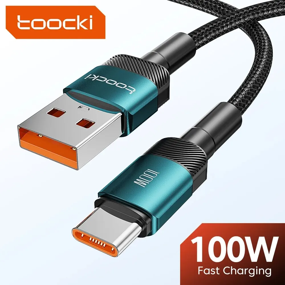 Toocki usb typ c kabel schnell aufladen usb c ladekabel für iphone 15 14 13 12 11 huawei p40 p30 realme oppo oneplus 1m 2m Image