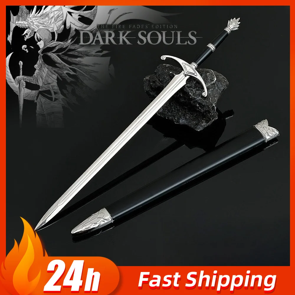 DARK SOULS Lothric Knight Schwert Nahkampf Waffen Modell Spiel Peripherie Cosplay Requisiten Spielzeug Messer mit Scheide Ornament Geschenk für Jungen Image