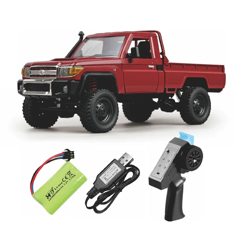 MN82 Pro telecomandato arrampicata fuoristrada 1:12 scala completa 4WD per Toyota LC79 simulazione modello RC giocattolo Rc Car