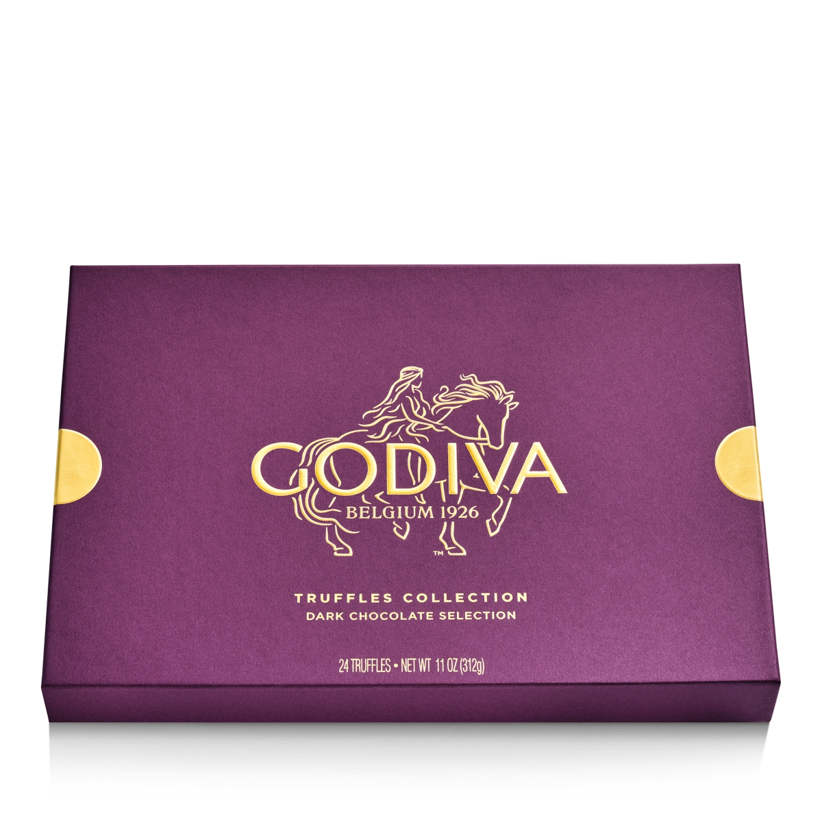 Godiva Chocolatier Dark Chocolate Truffles Gift Box, 24 Piece