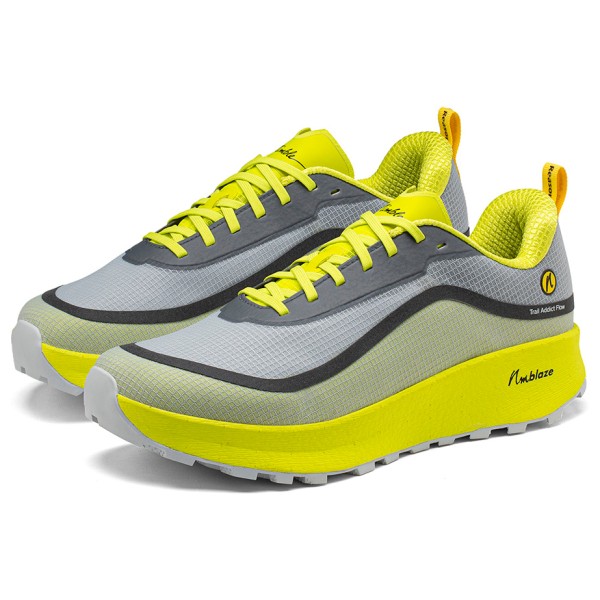 Joe Nimble - Women's Trail Addict Flow - Trailrunningschuhe 41 | EU 41 gelb/grau