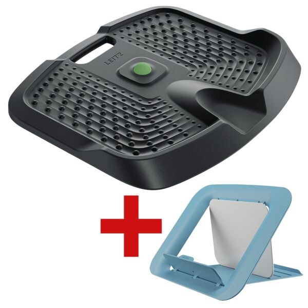 Leitz Anti-Ermüdungsmatte »Ergo Active« inkl. höhenverstellbarer Laptopständer »Ergo C, 68.1 cm