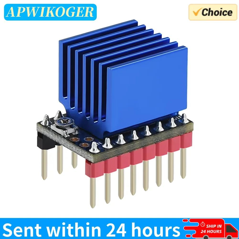 TMC2209 V2.0 Schrittmotortreiber 2,5 A Peak Stepstick Silent Driver unterstützt Schritt-/Dir- und Uart-Modus für 3D-Drucker SKR V1.3/1.4 Image
