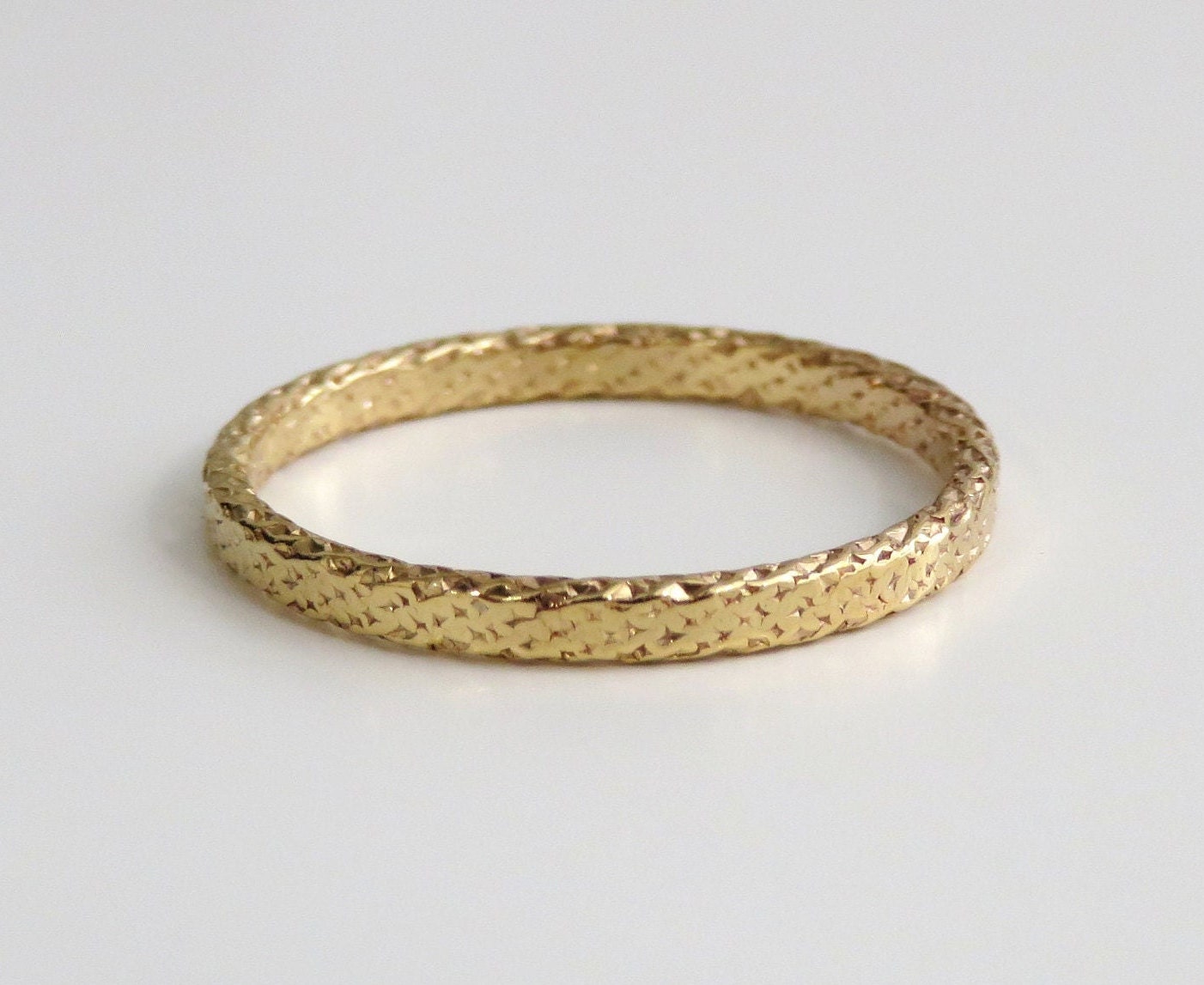 Anello riempito d'oro, anello d'oro, anello d'oro spesso, fede nuziale, anello d'oro impilato, fascia d'oro, anello impilabile, anello, anello d'oro 1