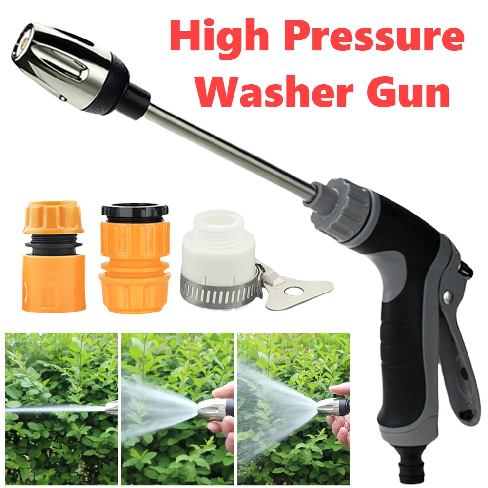 Garten Hochdruck Spritzpistole Auto Waschmaschine Waschpistole Power Reinigung Maschine Auto Reinigung Garten Waterblitz Hochdruckreiniger Pistole