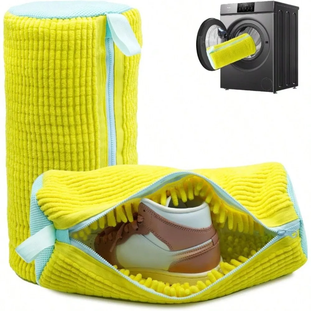 Shoe Washing Machine Bag Reusable Laundry Shoe Bag for Washer and Dryer Fits All Shoe Types Sizes Shoe Bag for Washing Machine