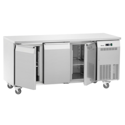 Bartscher Kühltisch Easy T3, mit Flügeltüren, fahrbar Image