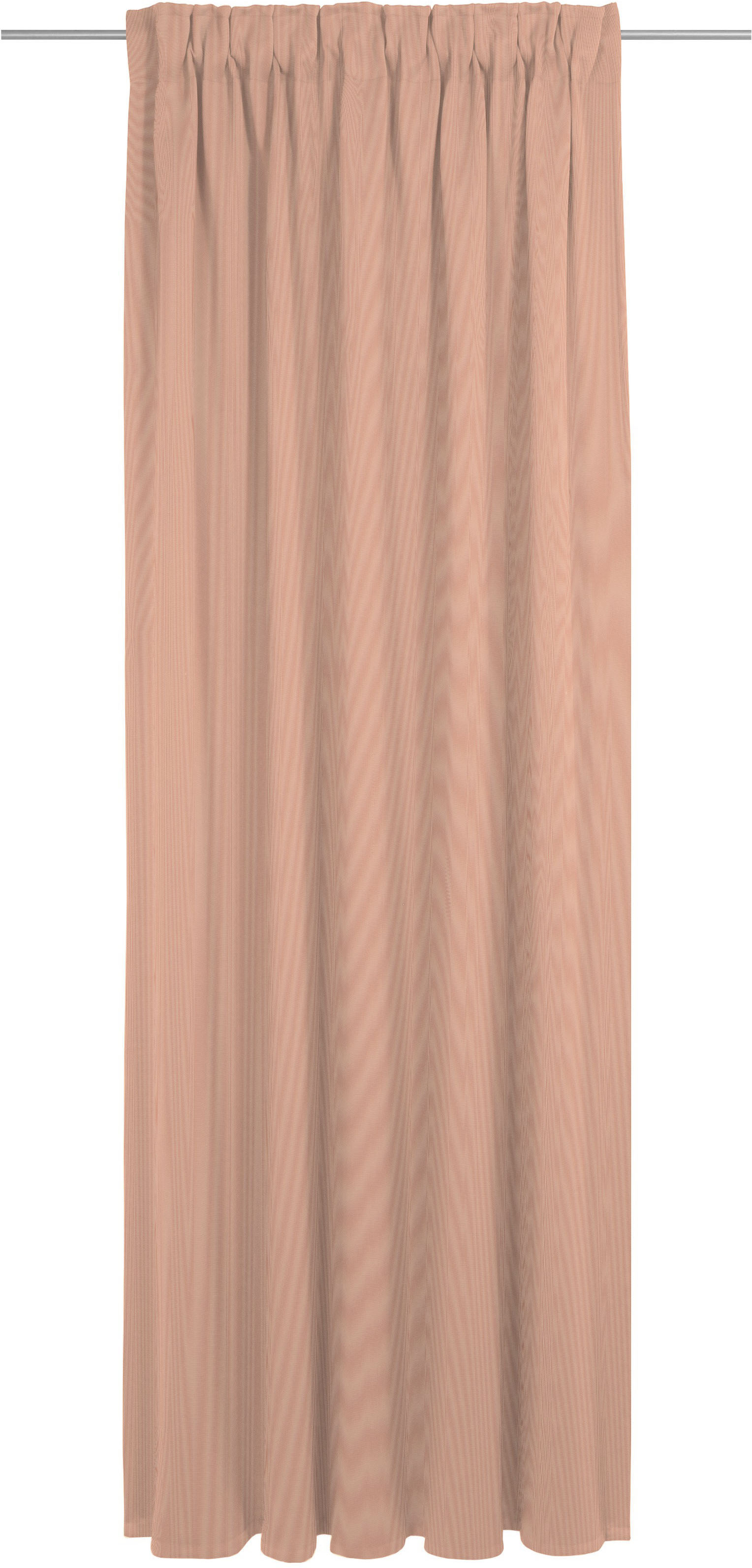 Vorhang ADAM "Uni Collection", orange (papaya), B:142cm H:215cm, Baumwolle (Bio-Baumwolle), Gardinen, Blickdichter aus 100% Bio-Baumwolle Image