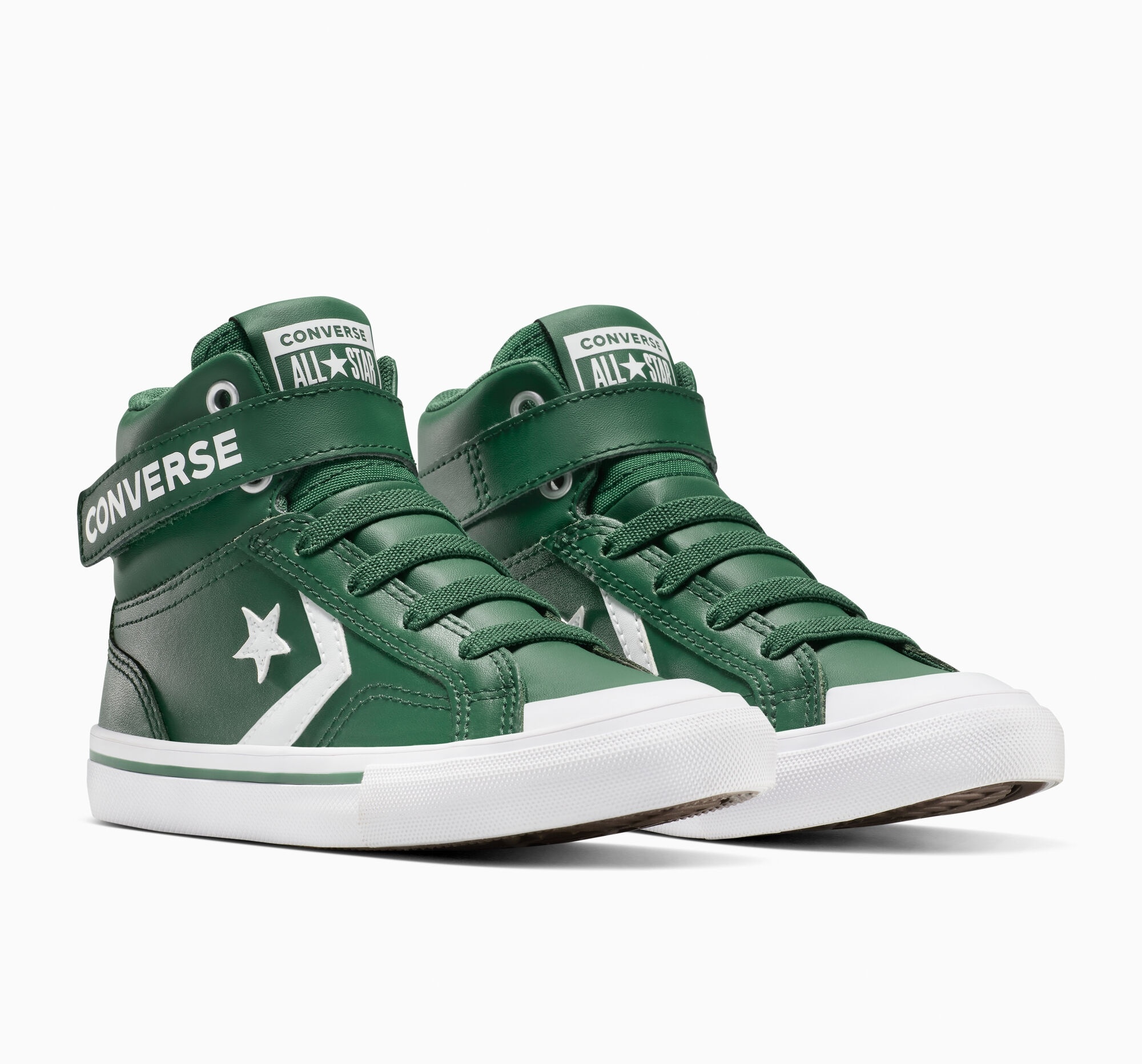 Sneaker CONVERSE "PRO BLAZE STRAP", Kinder, Gr. 32, branch out, weiß, branch out, Textil, Schuhe Sneaker