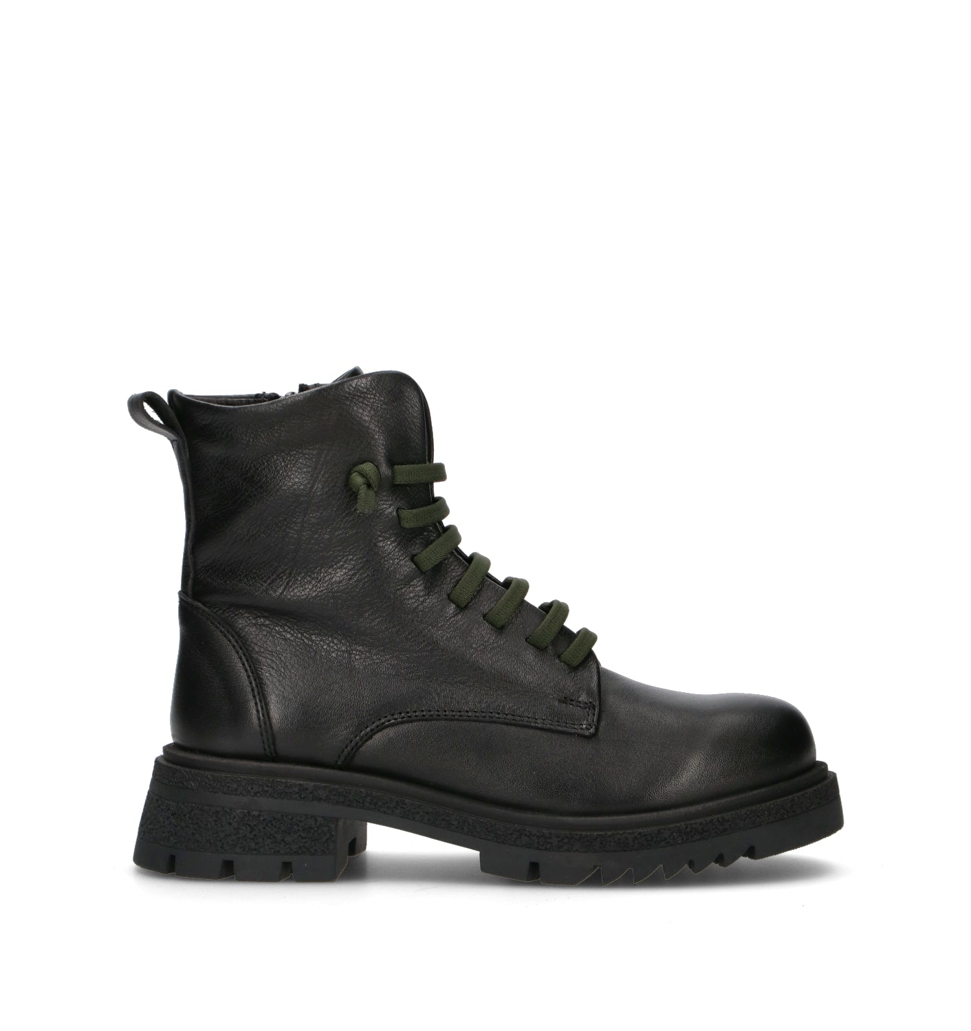 BUENO Anfibio donna nero in pelle