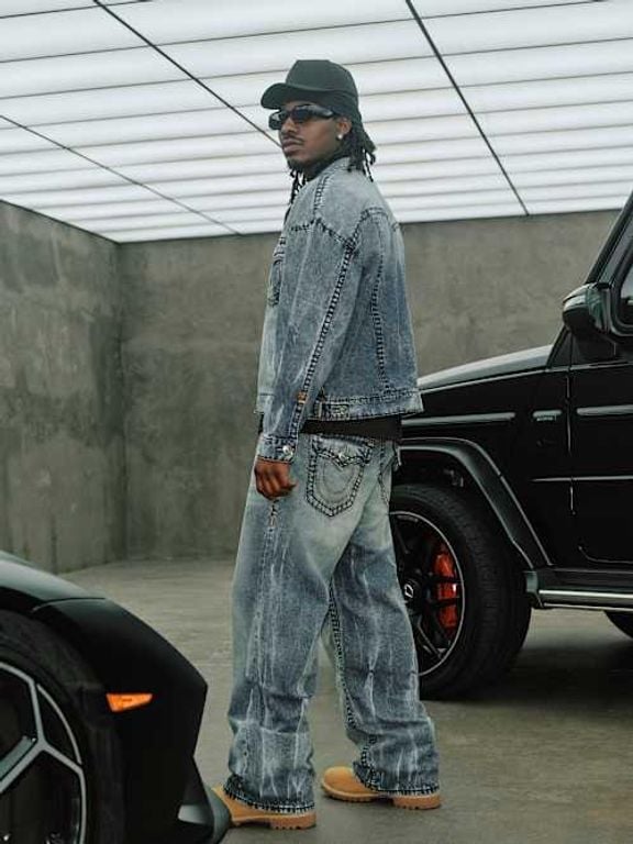 Vinny Super T Ultra Baggy Jean 34