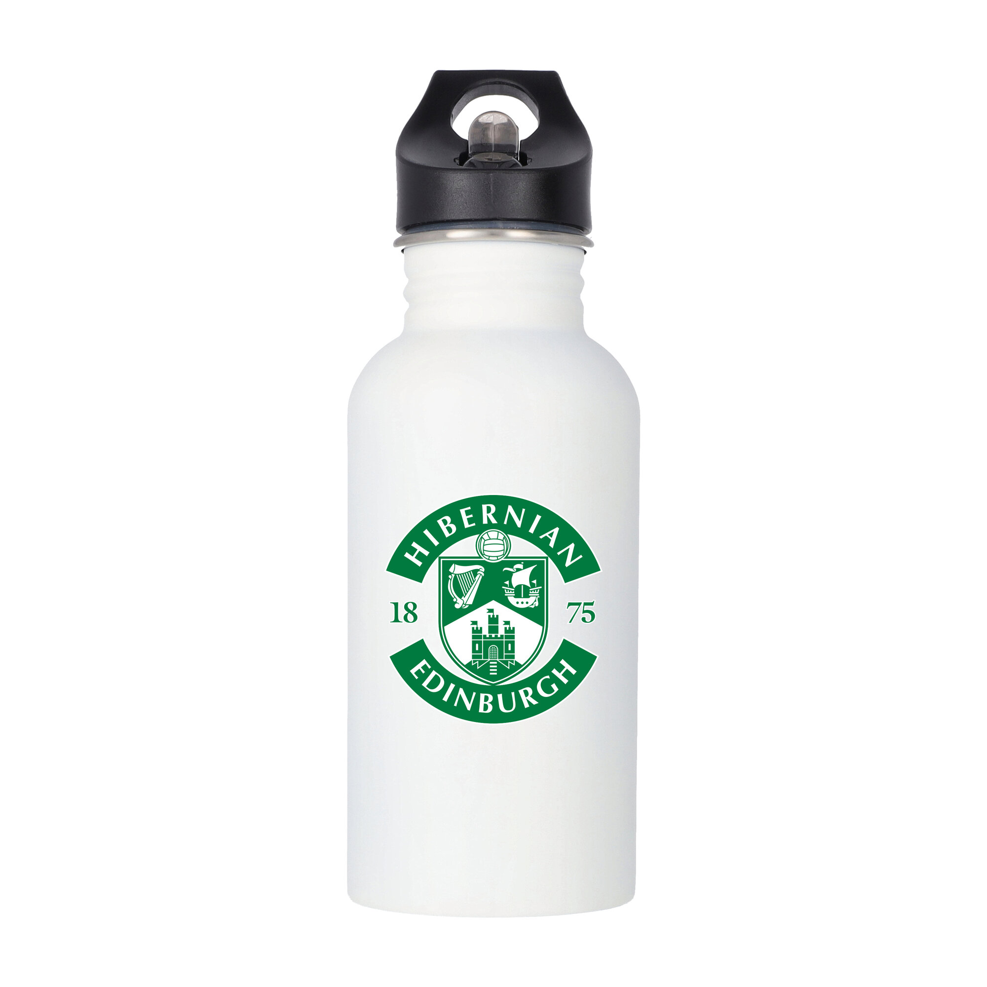 Hibernian Edelstahl-Trinkflasche, 500 ml, Weiß Image