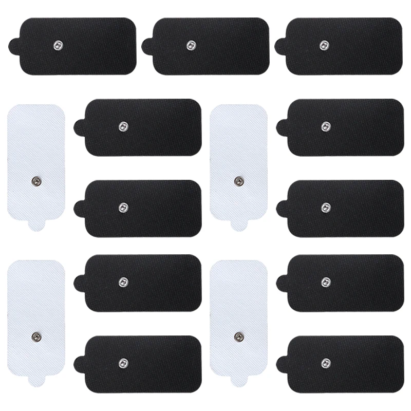5 x 10 cm Elektrodenpads, Vlies-Klebeaufkleber für elektrisches Massagegerät, Muskelstimulator, leitfähiges Pflaster Image