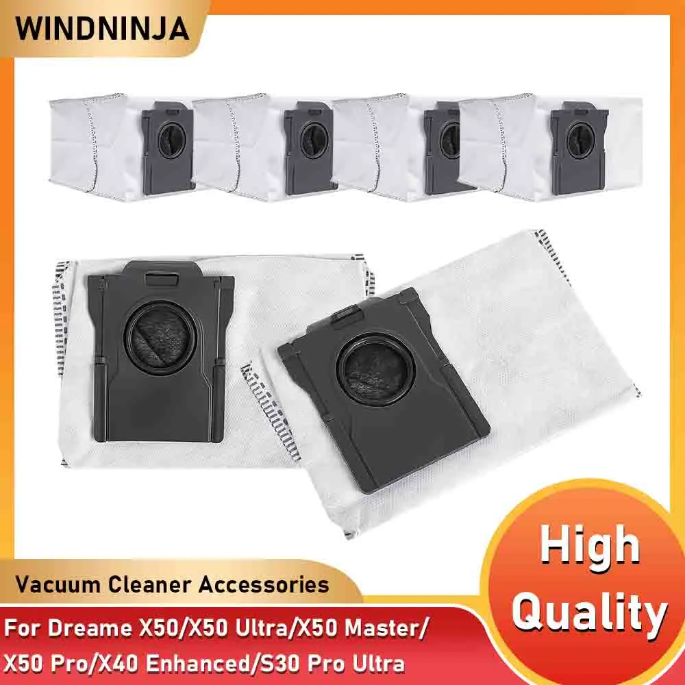 Staubbeutel-Zubehör für Dreame X50/X50 Ultra/X50 Master/X50 Pro/X40 Enhanced/S30 Pro Ultra/X40 Pro Ultra/X40 Pro Roboterstaubsauger Image