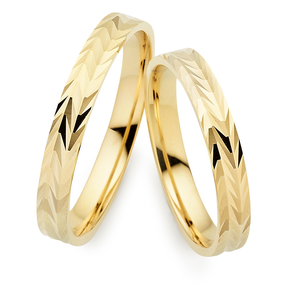 Trauring PHÖNIX "Schmuck, Partnerring, Ehering, Verlobungsring, Freundschaftsring" Gr. 71, gelbgoldfarben, Fingerringe, 71, Silber 925 (Sterlingsilber), 4mm, Made in Germany Image