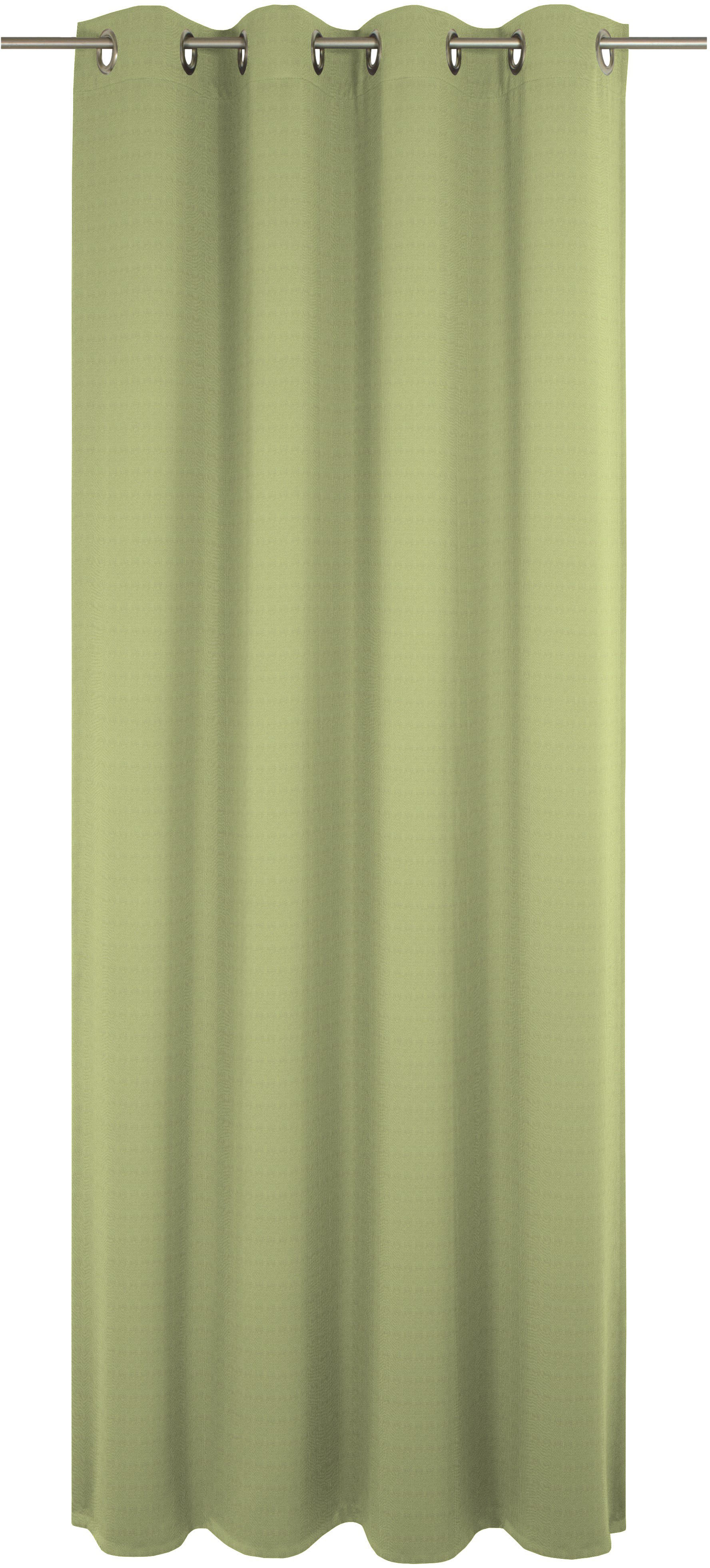 Vorhang ADAM "Uni Collection", grün, B:142cm H:385cm, Baumwolle (Bio-Baumwolle), Gardinen, Blickdichter aus 100% Bio-Baumwolle Image
