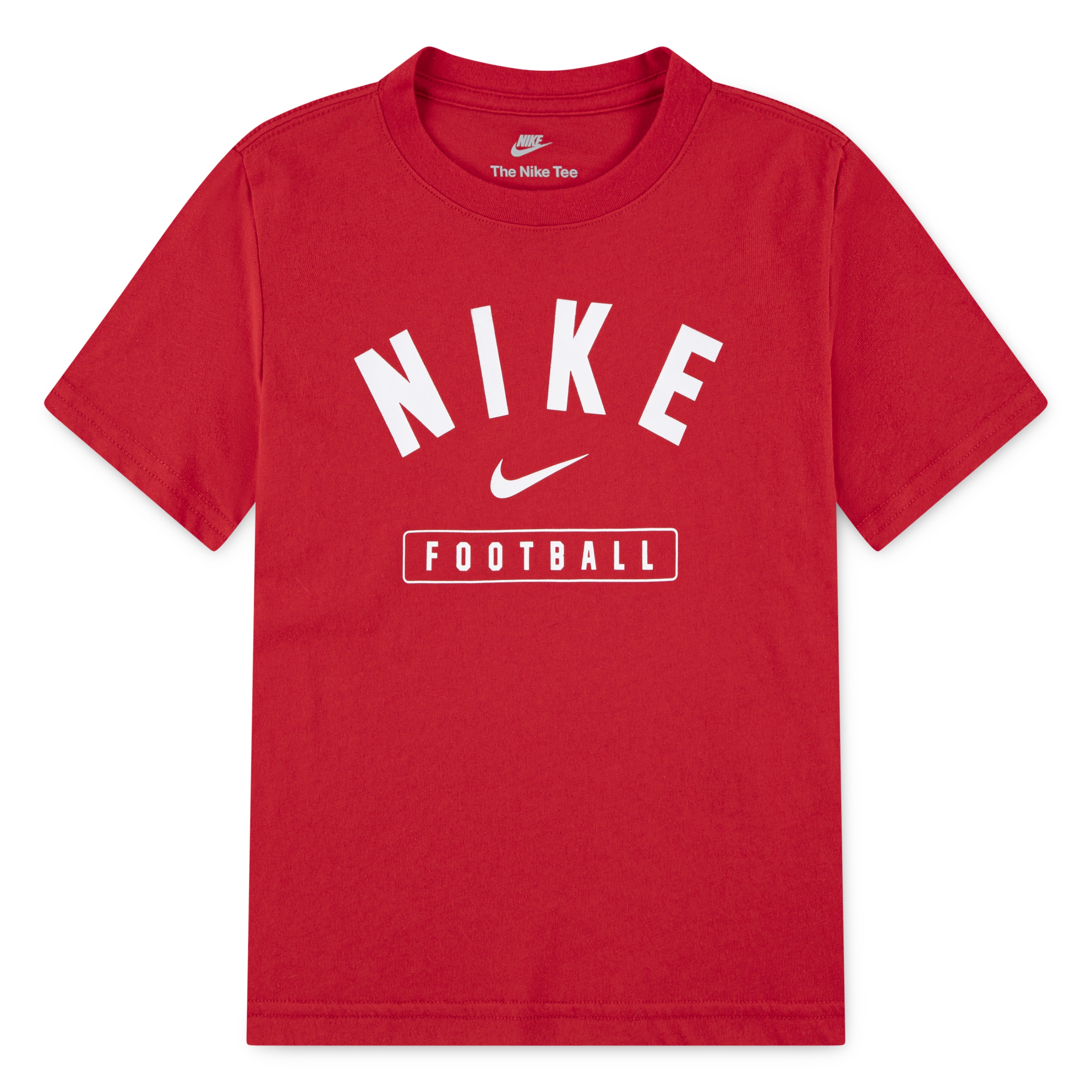 T-Shirt NIKE SPORTSWEAR "NKB FOOTBALL BCS FIELD SPORT T", Kinder, Gr. 110 (5), university re, Obermaterial: 60% Baumwolle, 40% Polyester, Shirts, für Kinder Image