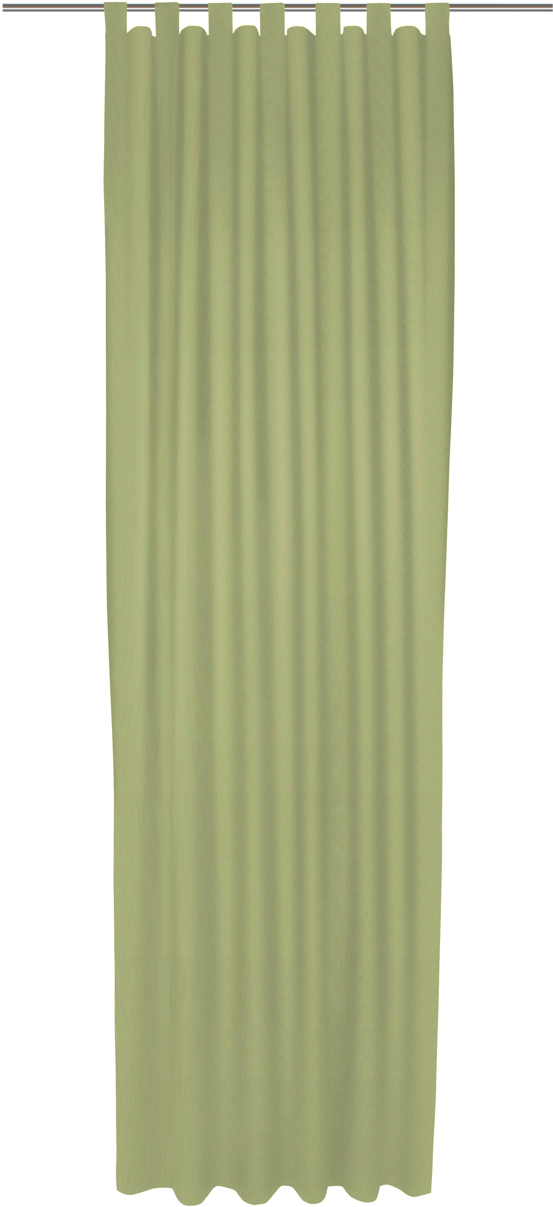 Vorhang ADAM "Uni Collection light", grün, B:142cm H:325cm, Baumwolle (Bio-Baumwolle), Gardinen, aus 100% Bio-Baumwolle Image