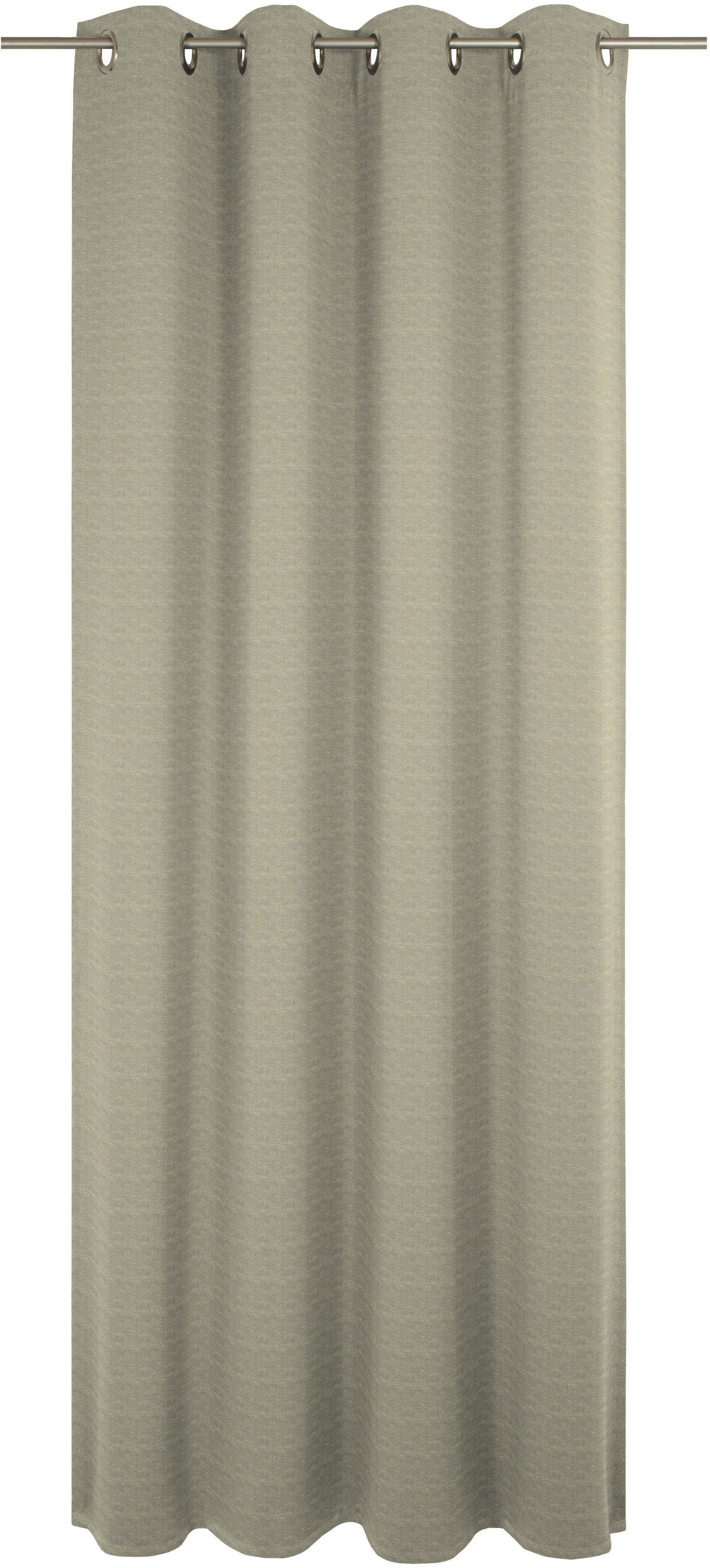 Vorhang WIRTH "Torbole", grün (lindgrün), B:132cm H:195cm, Baumwolle, Polyester, Gardinen, nach Maß Image