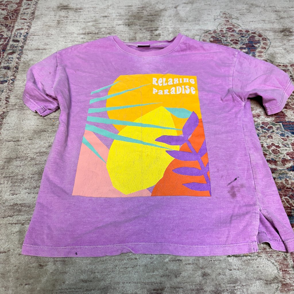 Zara Shirts & Tops | Zara Kids Girls Pink/Orange T-Shirt Size 9 Yrs In Good Shape | Color: Orange/Pink | Size: 9 Years