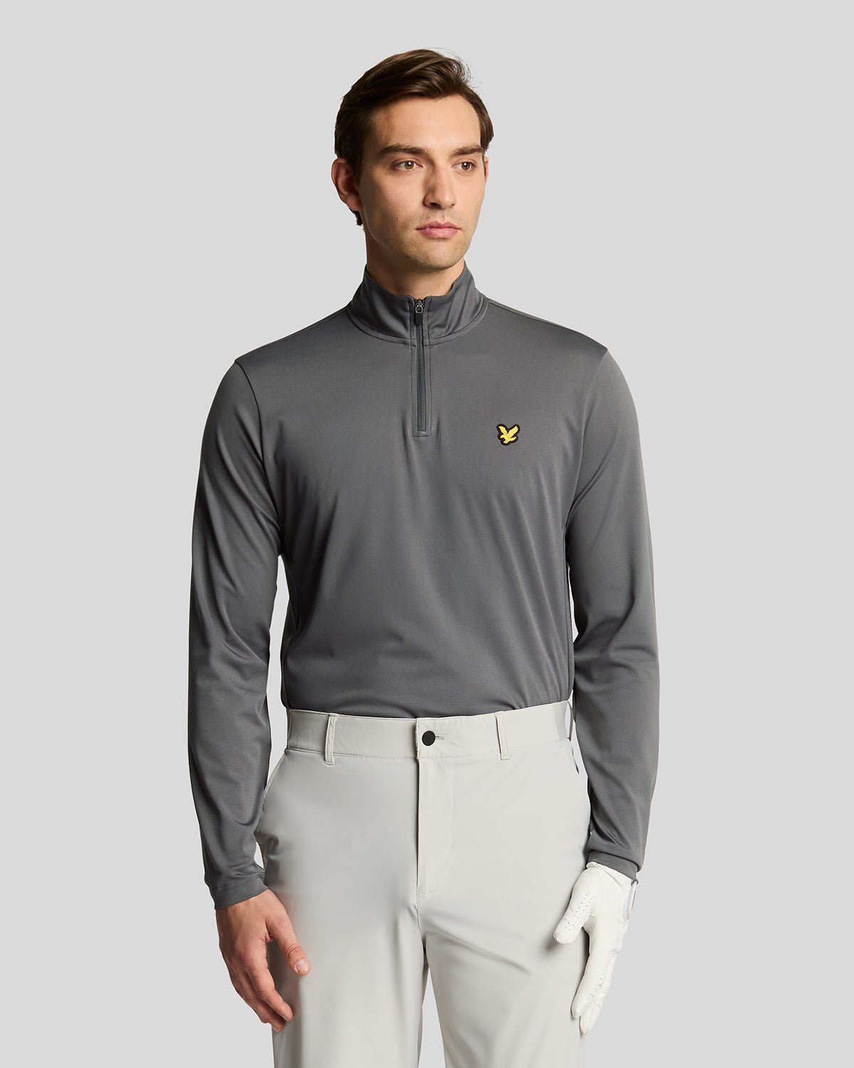 Lyle & Scott Golfplatz Midlayer - Grau Image