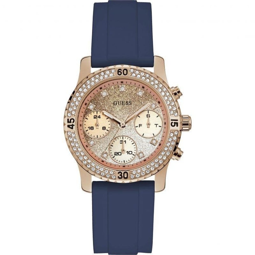 Guess W1098L6 Konfetti Konfetti Glitter Zifferblatt Damenuhr Image