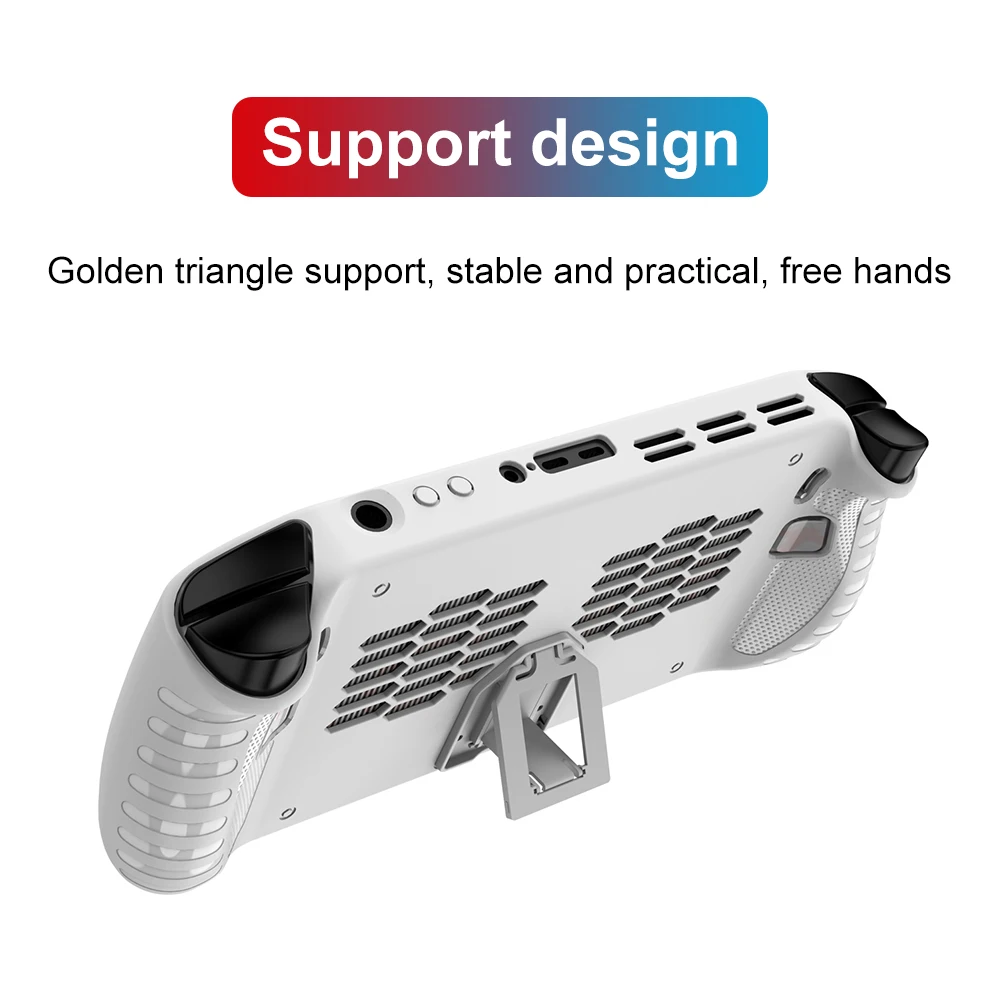 TPU-Hülle für Lenovo Legion Go S Gaming, handgehalten, kratzfest, vollständige Schutzhülle, ergonomische Schutzhülle, weiche TPU-Hülle Image