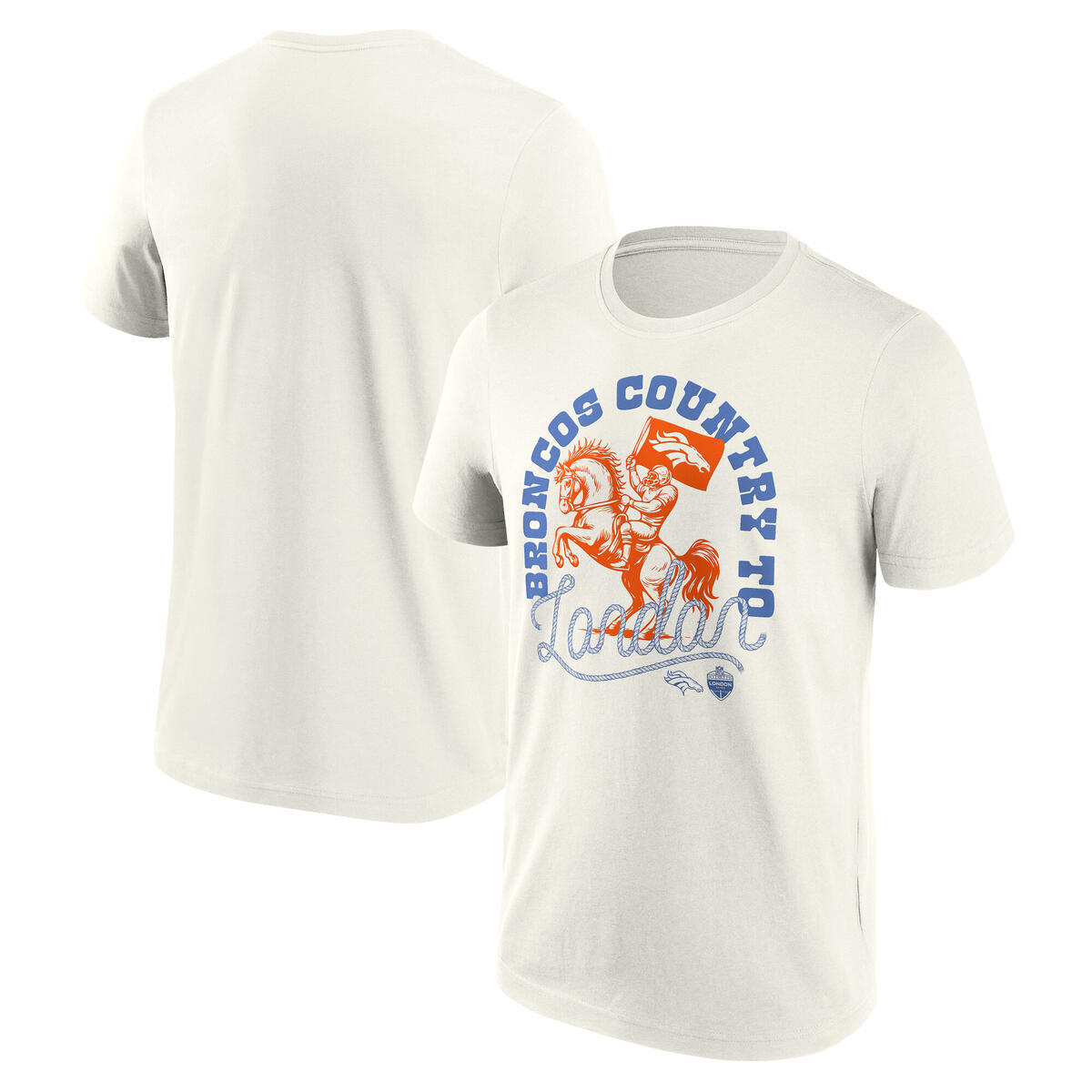 Denver Broncos Hometown to London T-Shirt - Herren Image