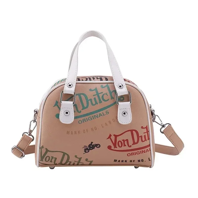 Sac à main de luxe Y2K pour femmes, sac de Shopping de styliste, bourse Graffiti, sacs à bandoulière en cuir PU pour femmes