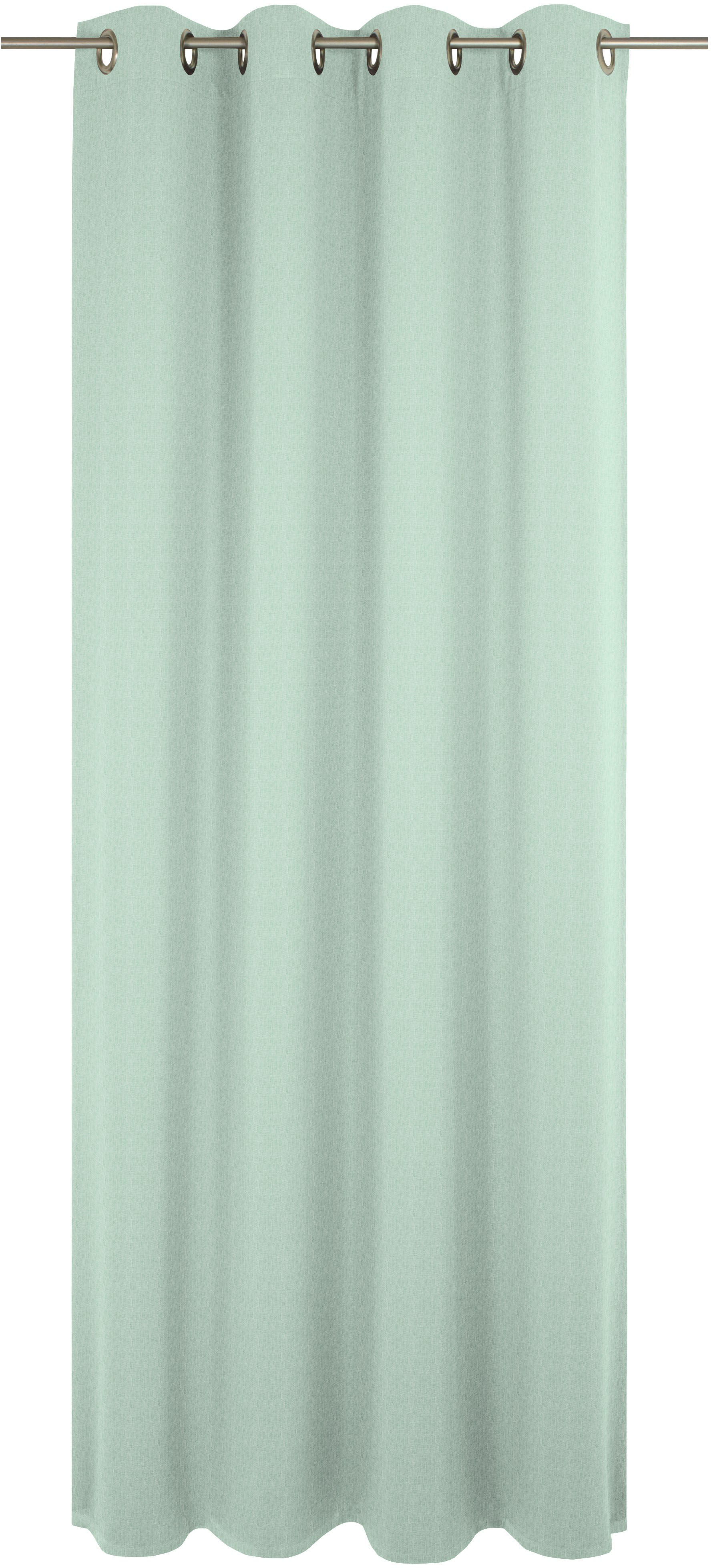Vorhang WIRTH "Sunday", grün (mint), B:142cm H:325cm, Baumwolle, Polyester, Gardinen, nach Maß Image