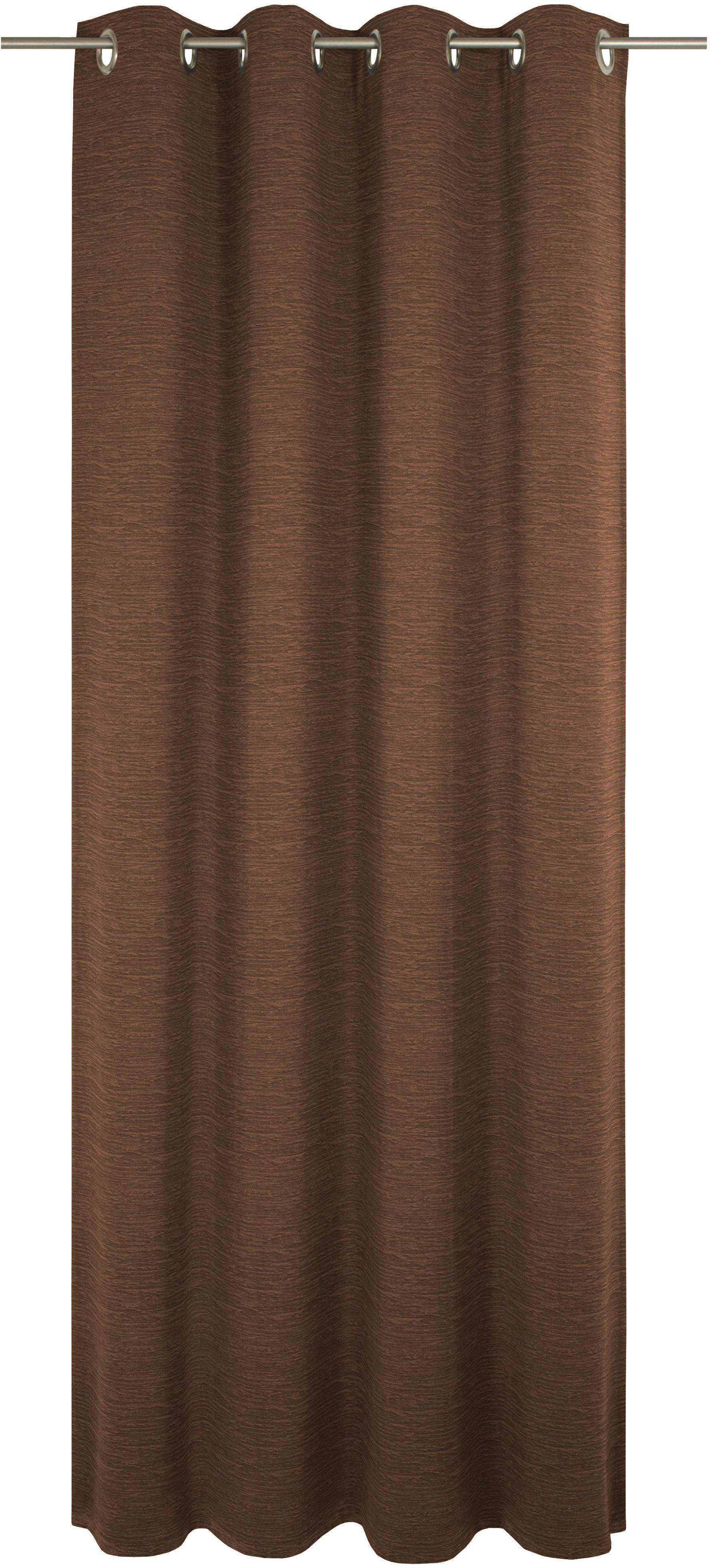 Vorhang WIRTH "Trondheim B", braun (schoko), B:132cm H:205cm, Polyacryl, Gardinen, nach Maß Image