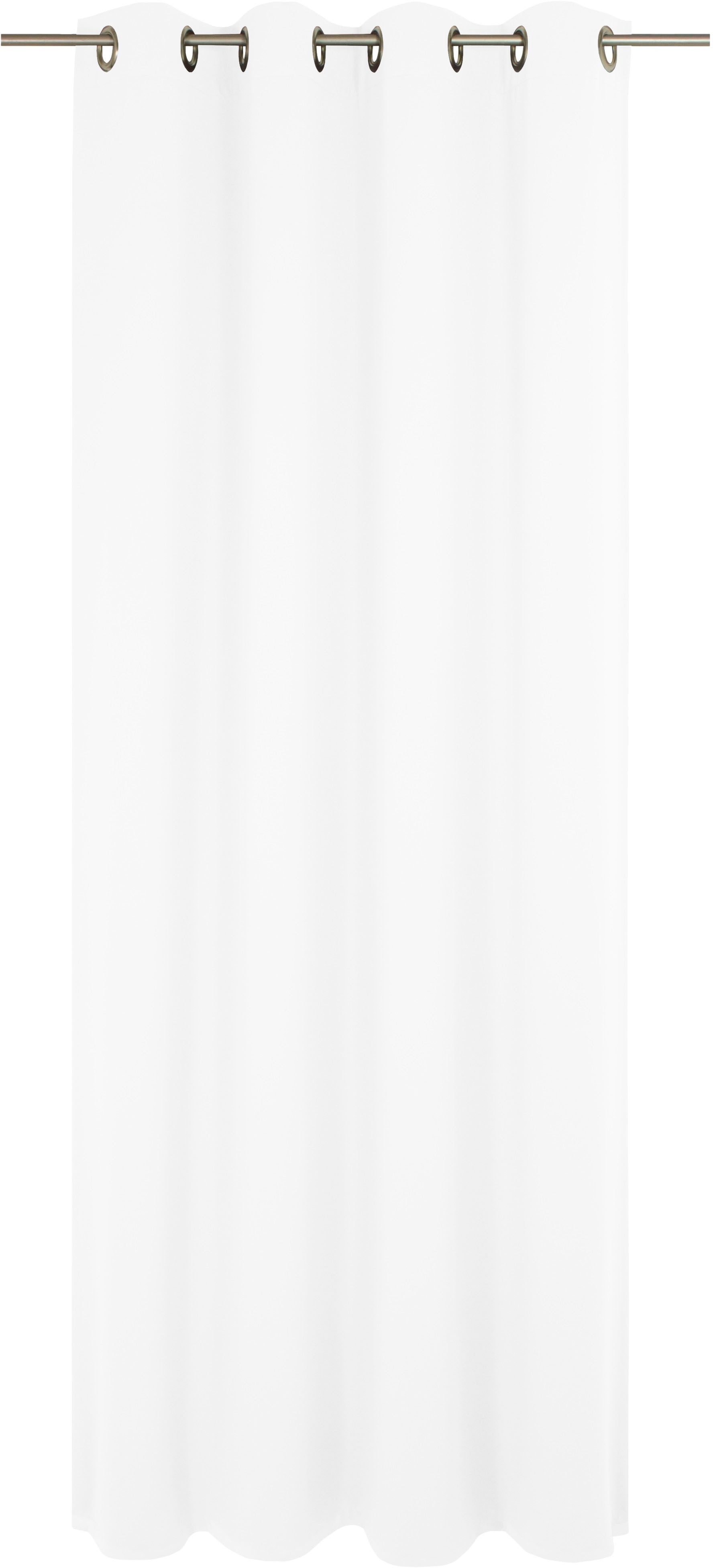 Vorhang WIRTH "Newbury", weiß, B:130cm H:305cm, Baumwolle, Polyester, Gardinen, nach Maß Image