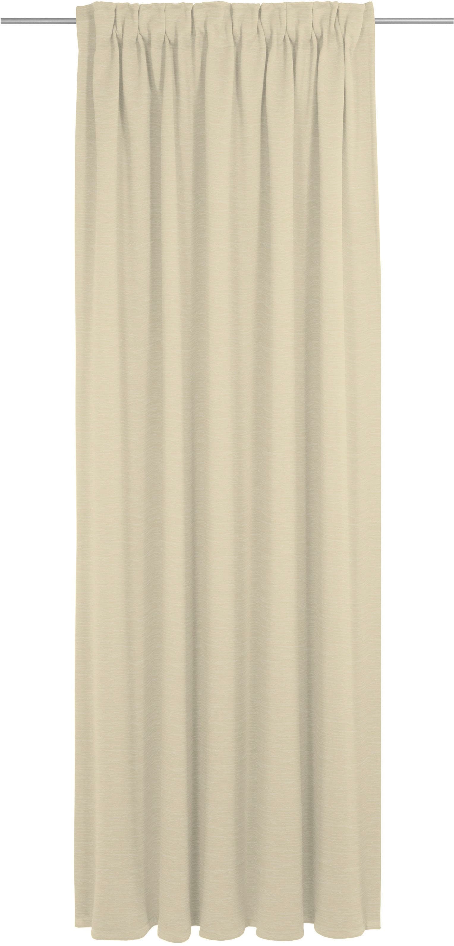 Vorhang WIRTH "Trondheim B", beige (natur), B:132cm H:355cm, Polyacryl, Gardinen, nach Maß Image