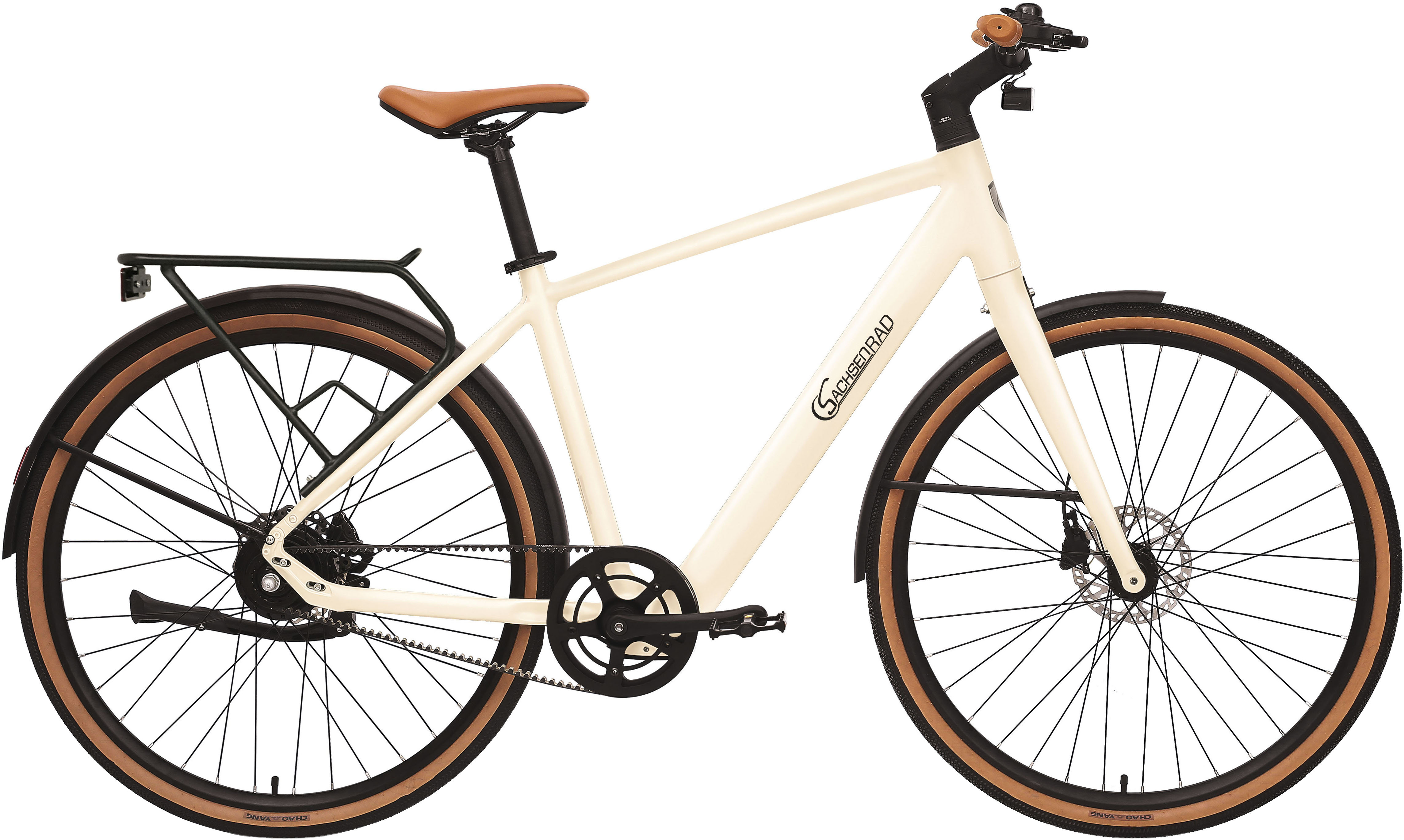 E-Bike SACHSENRAD Gr. 48, weiß (marmorweiß), Elektrofahrräder, 48cm, 28 Zoll (71,12cm) Image