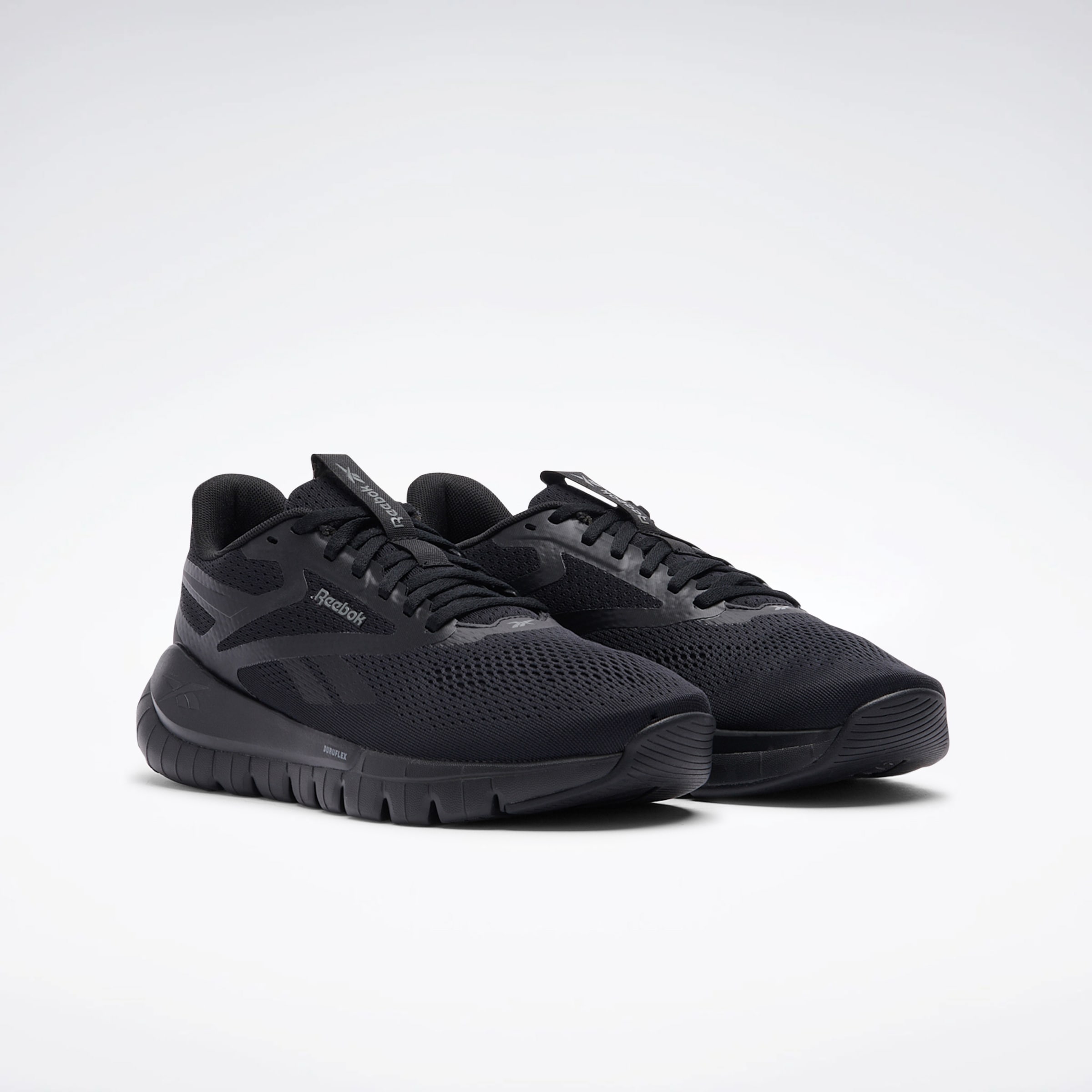 Trainingsschuh REEBOK "REEBOK FLEX TRAINER", Gr. 39, schwarz, grau 4, Synthetik, Textil, Schuhe Image
