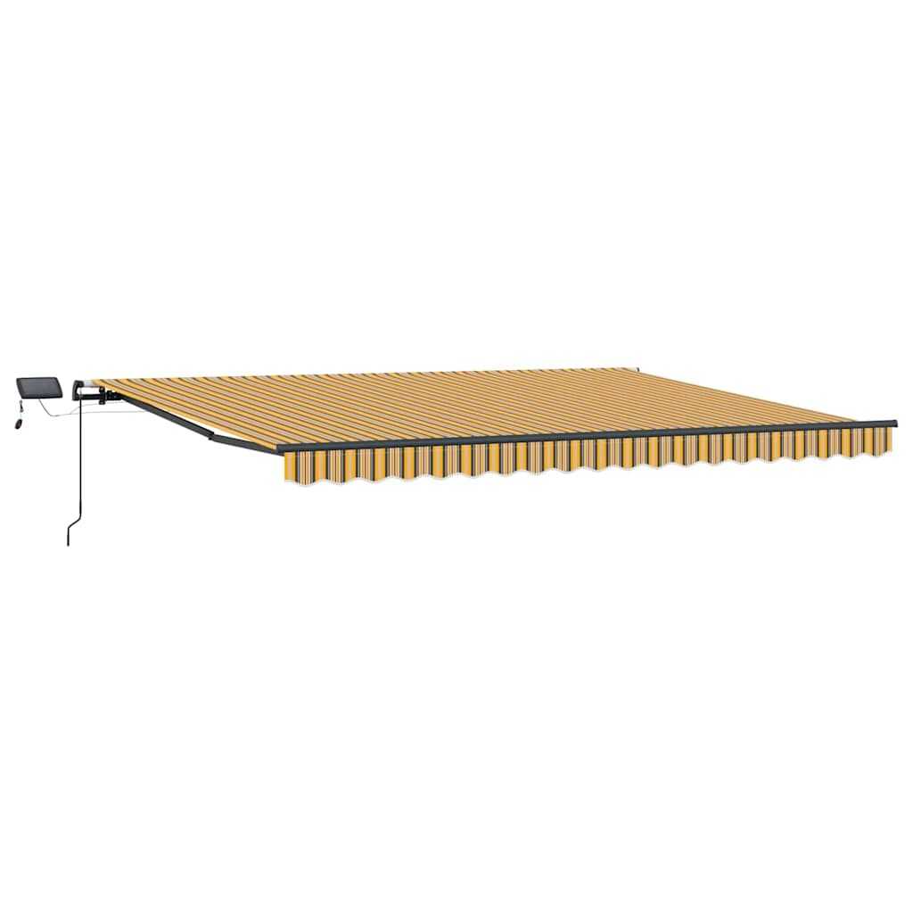 vidaXL Einziehbare Markise Mehrfarbig 400 x 350 cm Stoff Image