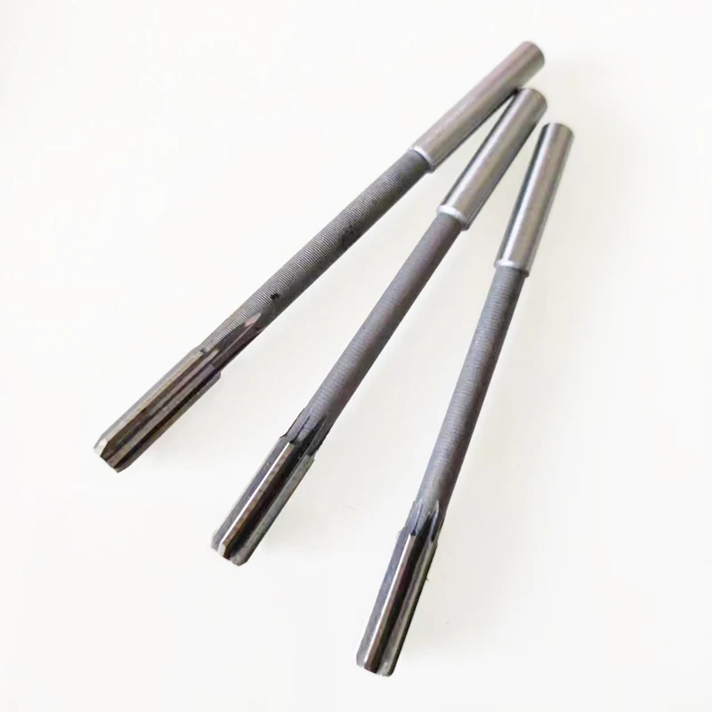 3 Stück nicht standardmäßige D4-Spannreibahle mit geradem Schaft, Maschinenreibahlen 5,5/5,6/5,7 mm Image