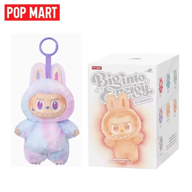 POP MART 100 % Originalausgabe LABUBU 3.0 Big into Energy Series Vinyl Plüsch Blind Box Guess Bag Mystery Box Spielzeug Puppe Geschenk