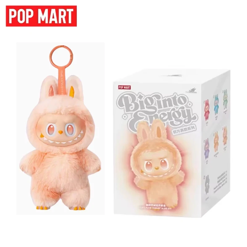 POP MART 100 % Originalausgabe LABUBU 3.0 Big into Energy Series Vinyl Plüsch Blind Box Guess Bag Mystery Box Spielzeug Puppe Geschenk