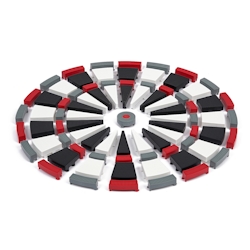 Kings Dart Dart-Segmente-Set "Dartworld A1" Image