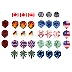 Kings Dart Dart Flights-Set "HD 120" Image
